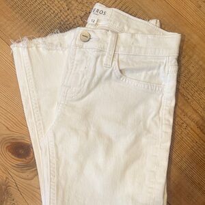Kids White Jeans